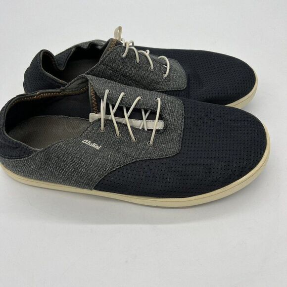 OluKai Nohea Moku Slip On Boat Shoes Drop Heel Land Water Mens 11.5